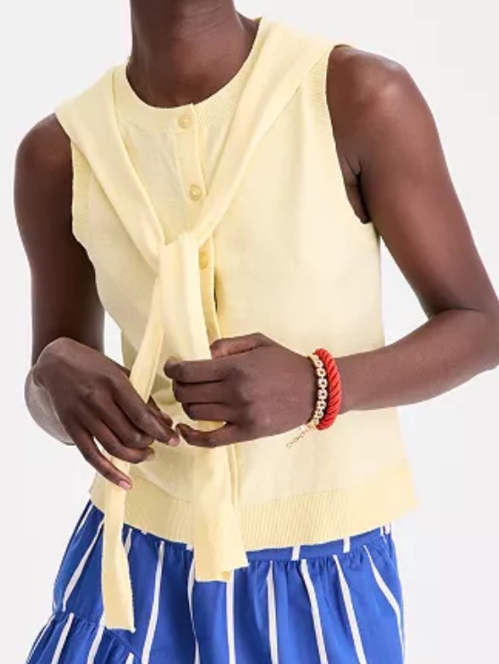 🆕 sleeveless cardigan